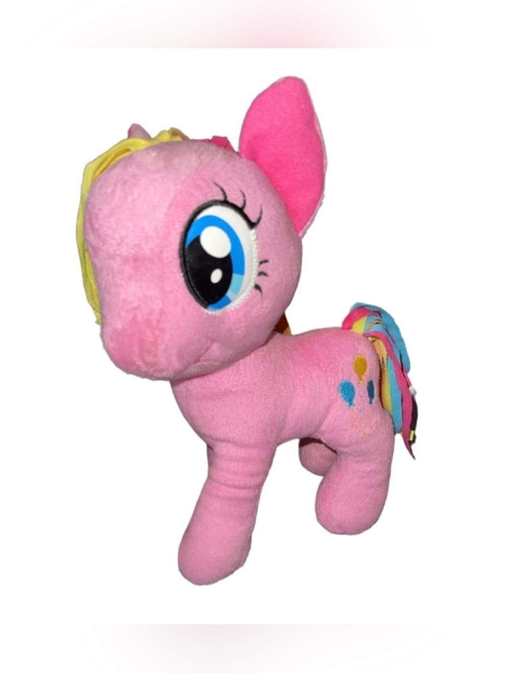 My Little Pony Pinkie Pie Rainbow Ribbon Hair Plush